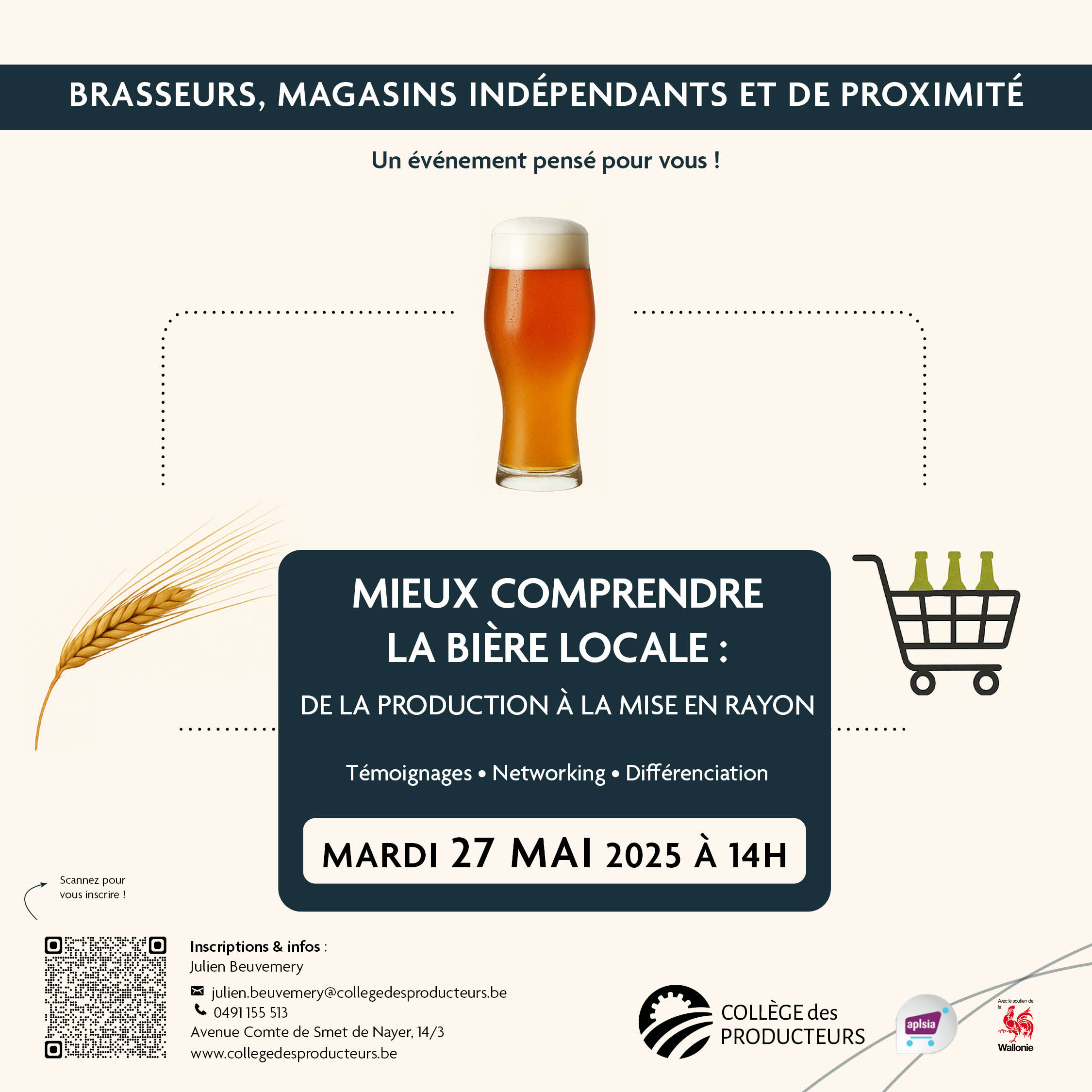 27/05 Rencontre magasins et brasseurs locaux