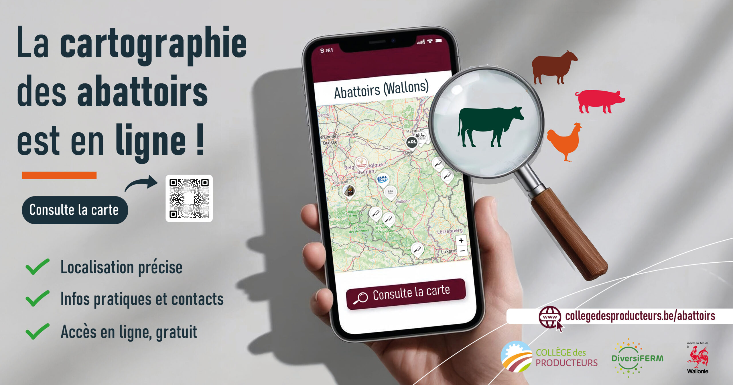 La cartographie des abattoirs est en ligne