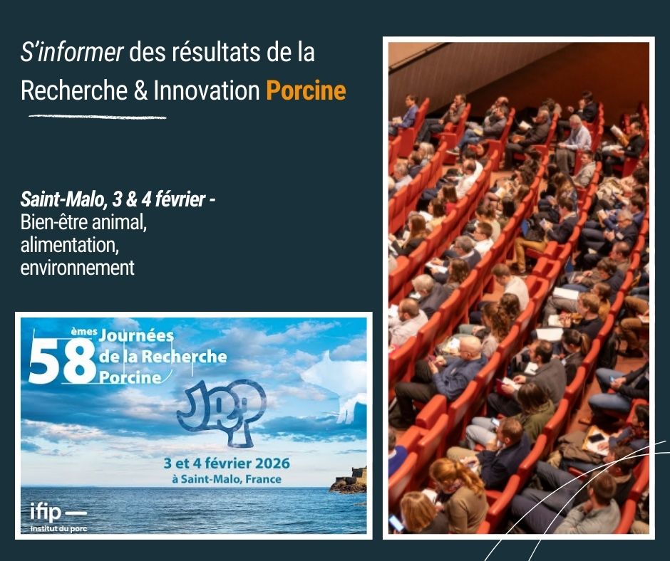 Les Journées de la Recherche Porcine 2026 : un cap scientifique pour la filière